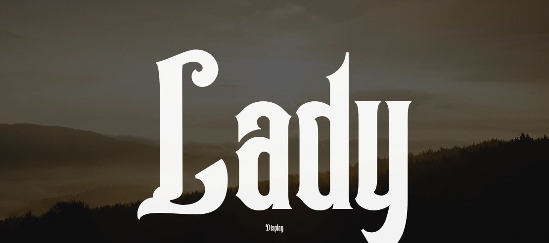 Lady Gems Font