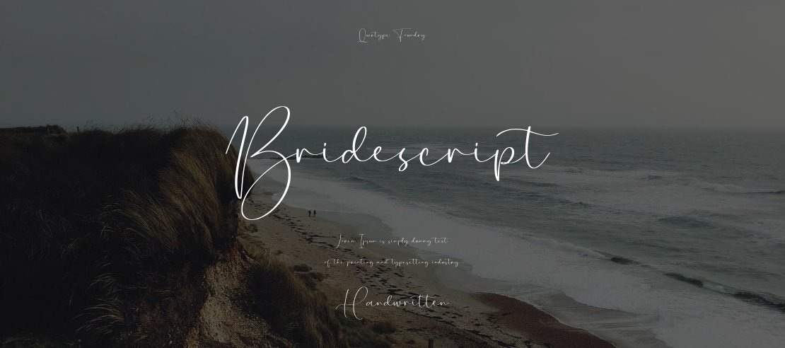 Bridescript Font