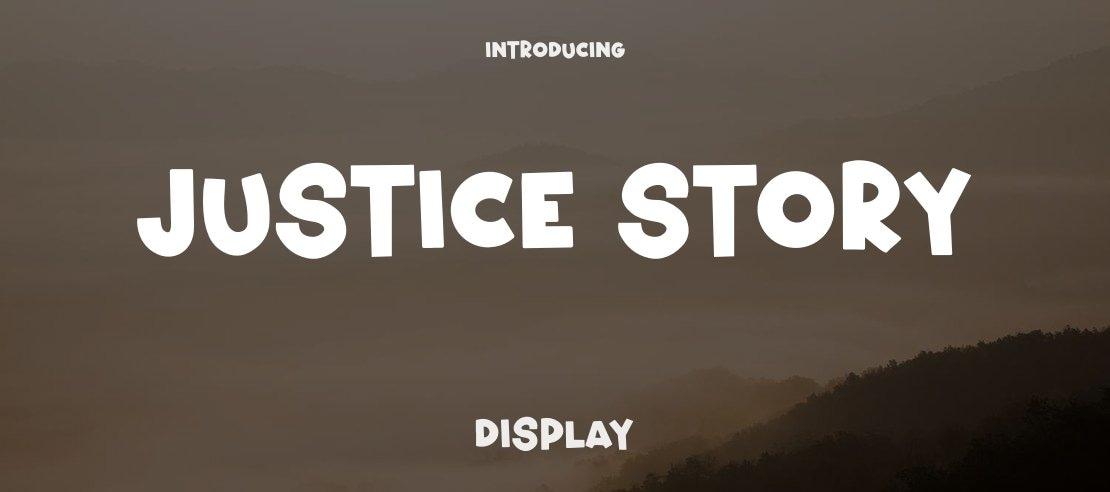 Justice Story Font