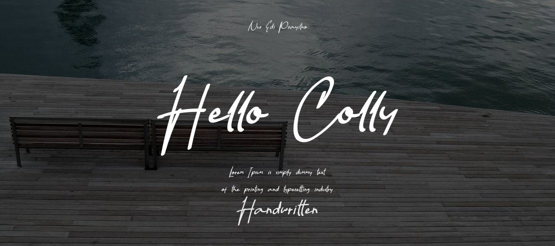 Hello Colly Font