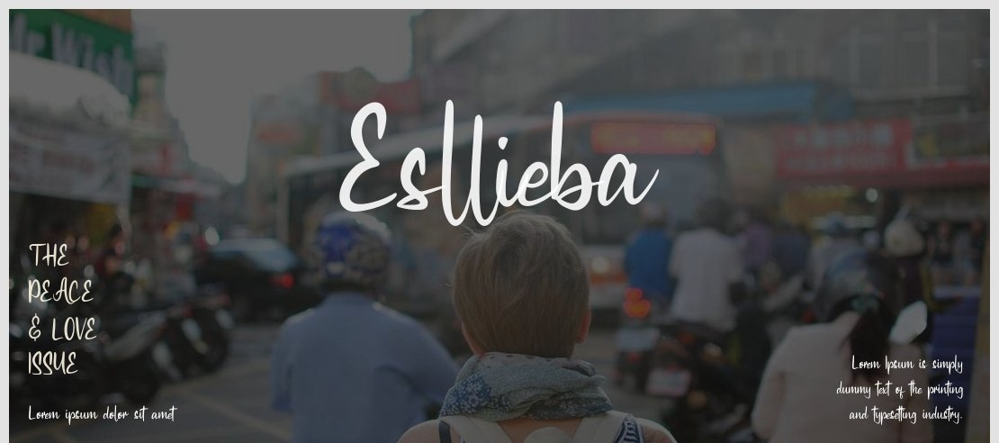 Esllieba Font