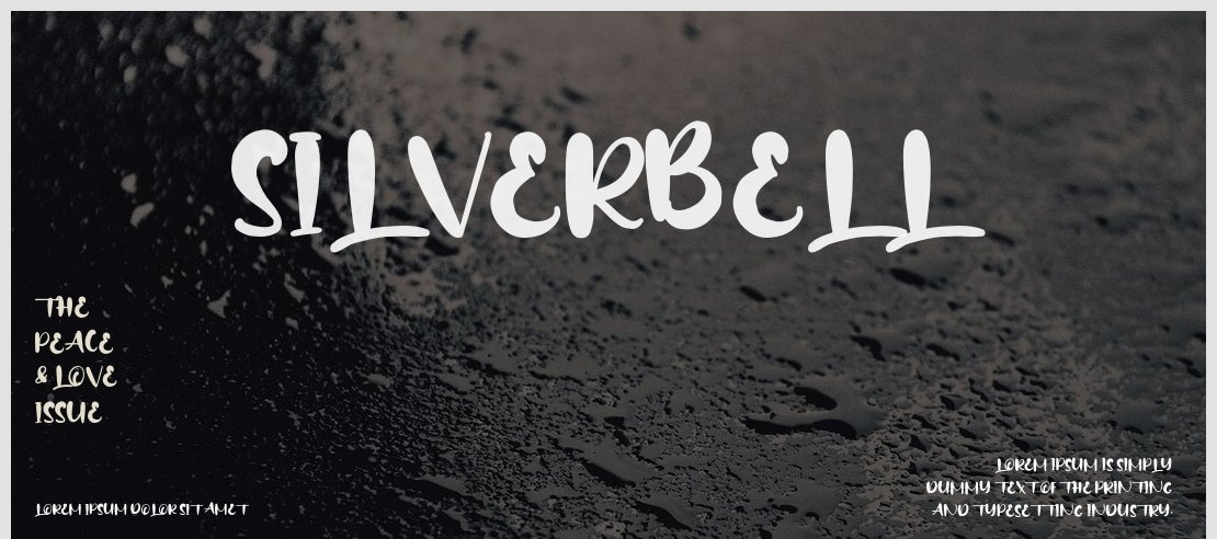 Silverbell Font