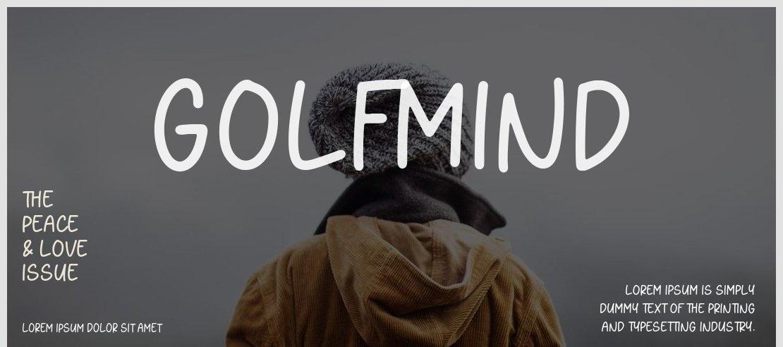 Golfmind Font