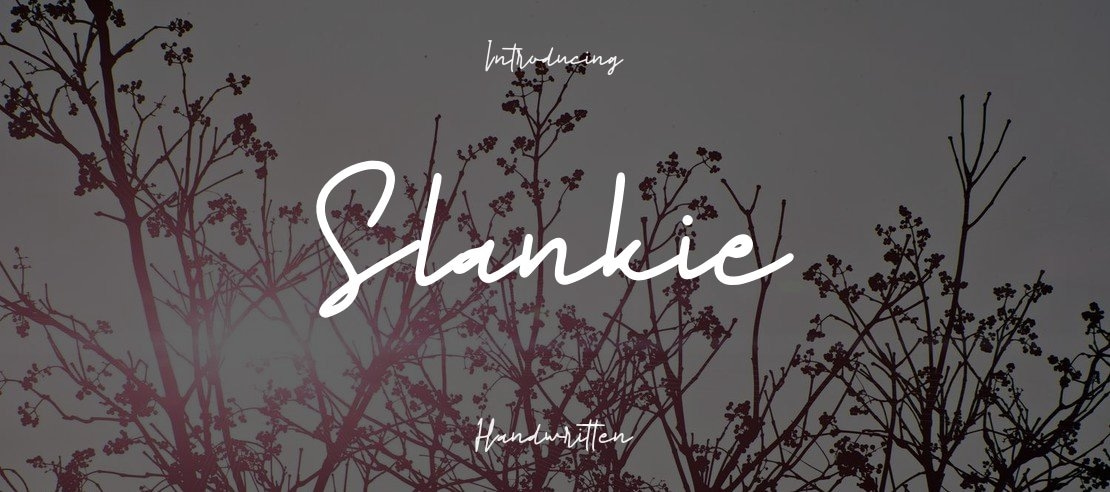 Slankie Font