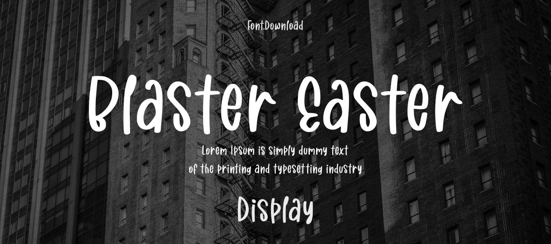 Blaster Easter Font