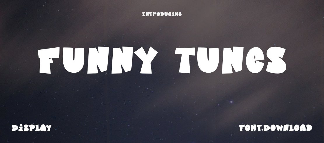 Funny Tunes Font