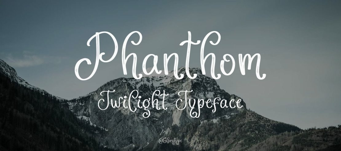 Phanthom Twilight Font