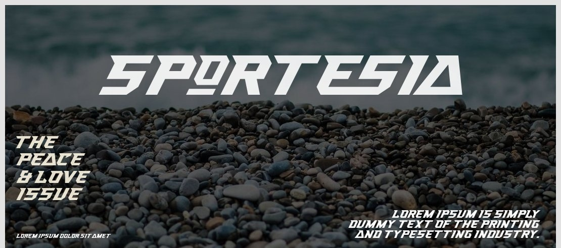 Sportesia Font