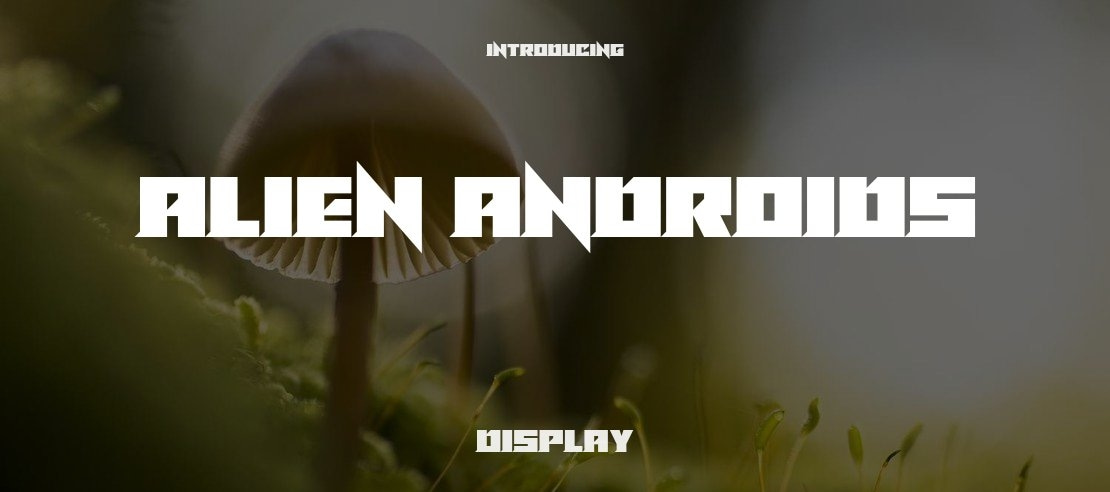 Alien Androids Font Family