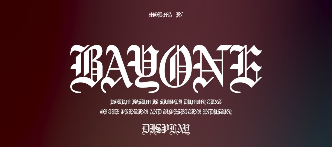 Bayone Font