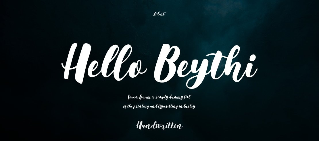 Hello Beythi Font
