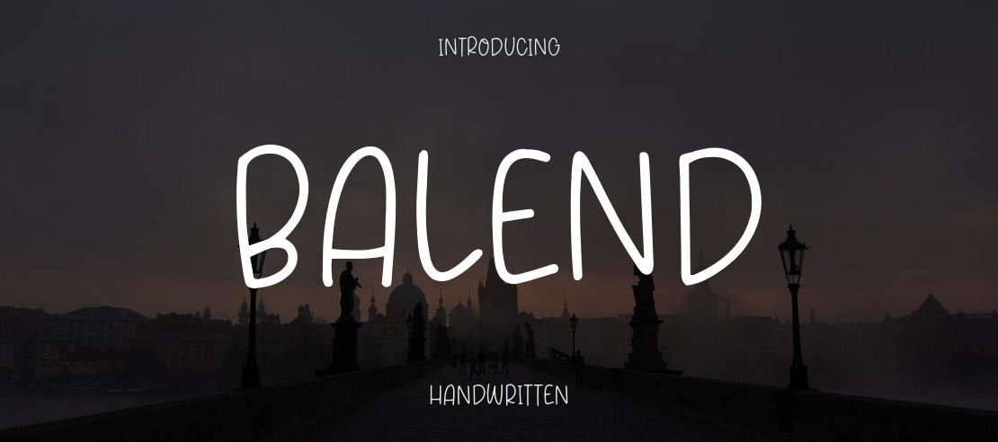 Balend Font