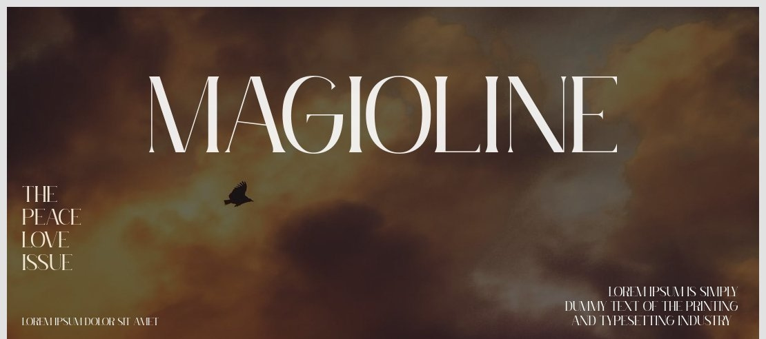 Magioline Font
