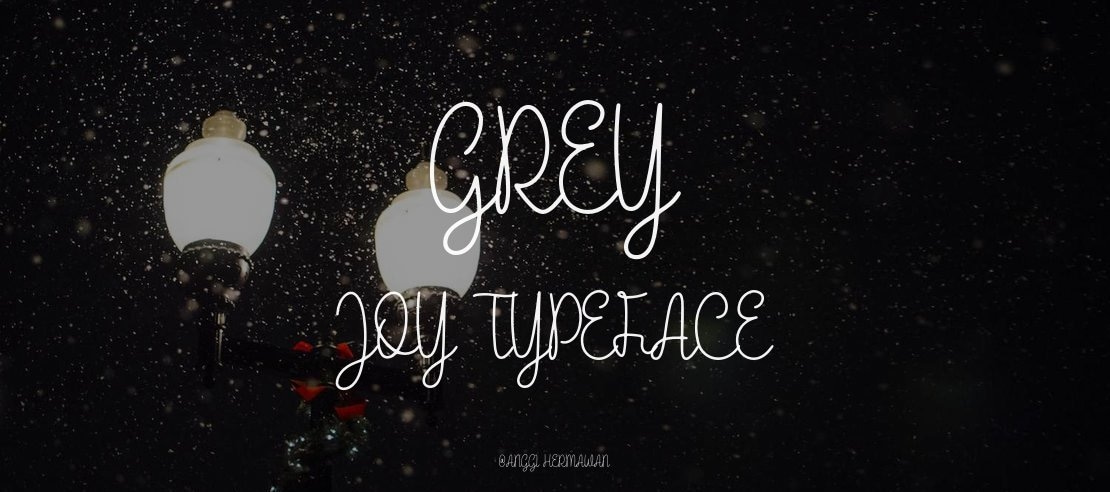 Grey Joy Font