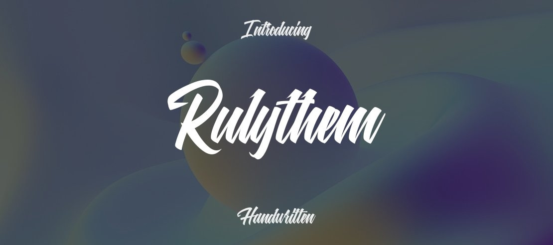 Rulythem Font