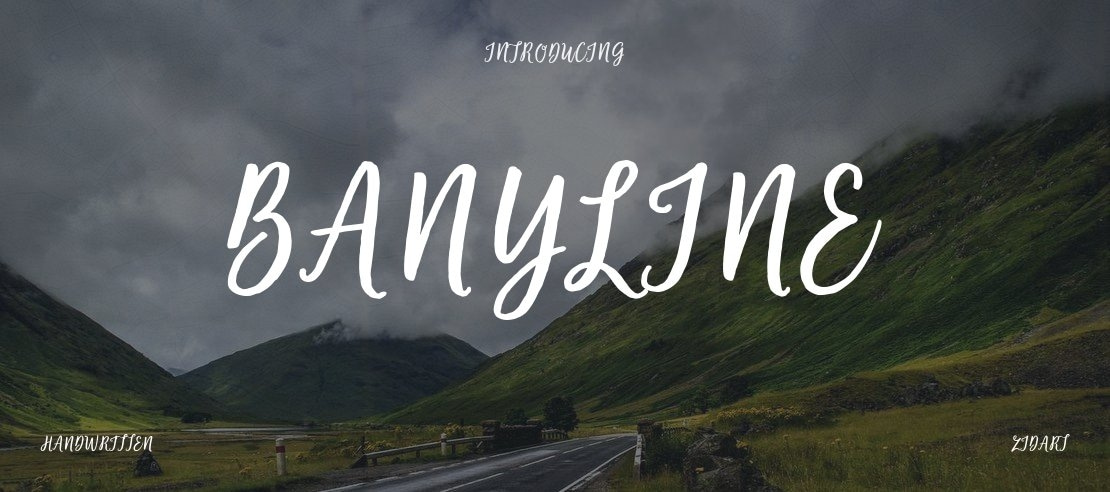 Banyline Font