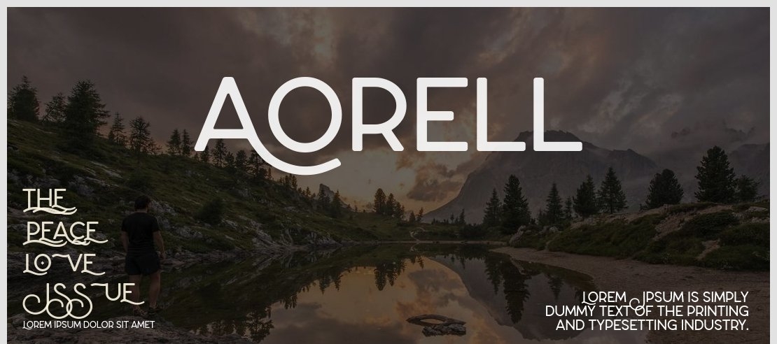 Aorell Font