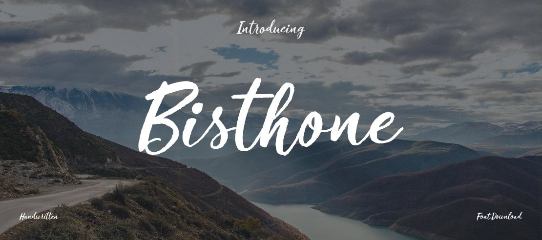 Bisthone Font