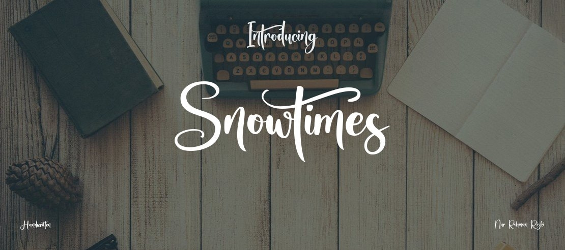 Snowtimes Font Family