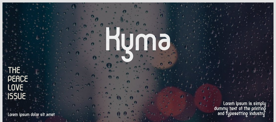 Kyma Font