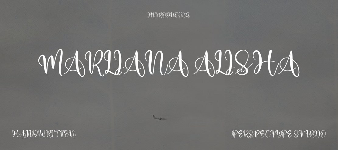 Marliana Alisha Font Family