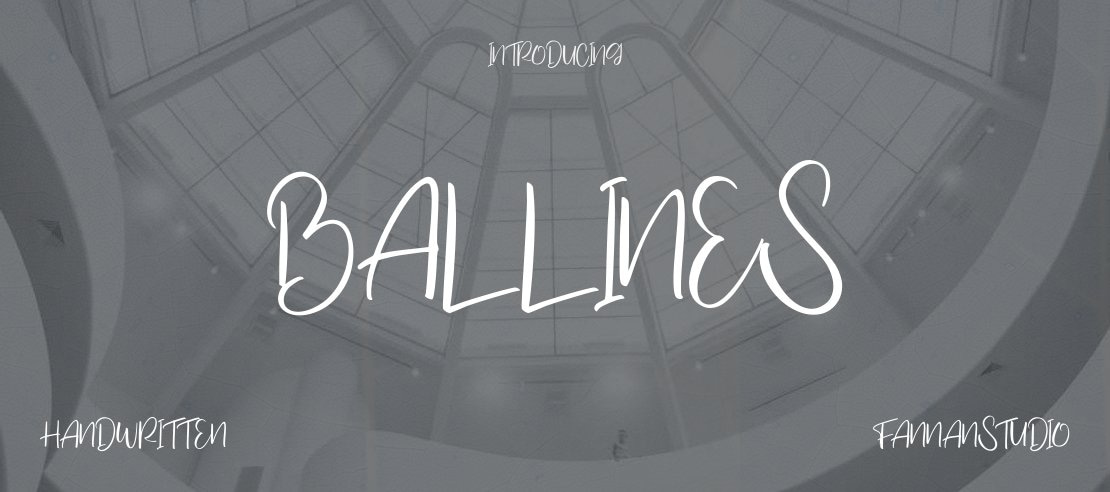 Ballines Font