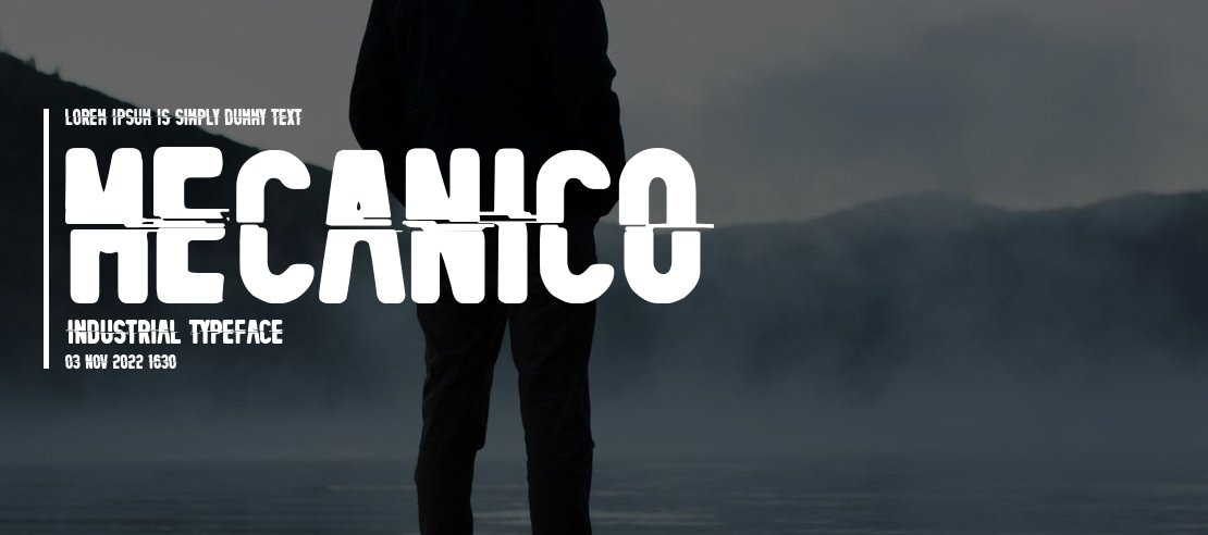 Mecanico Industrial Font