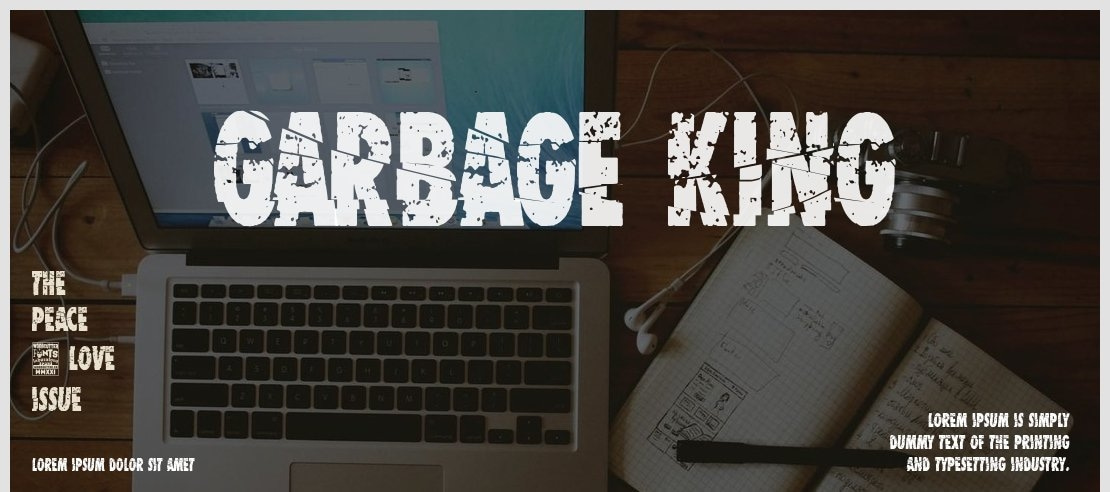 Garbage King Font