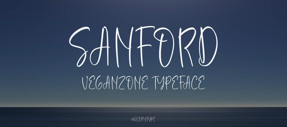 Sanford Veganzone Font