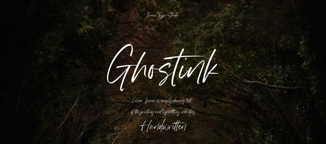 Ghostink Font