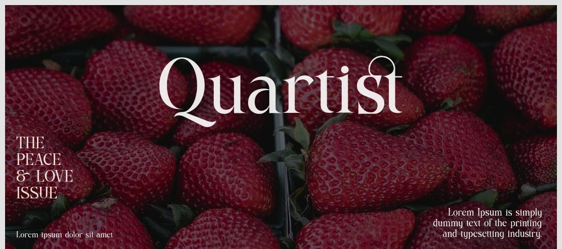 Quartist Font