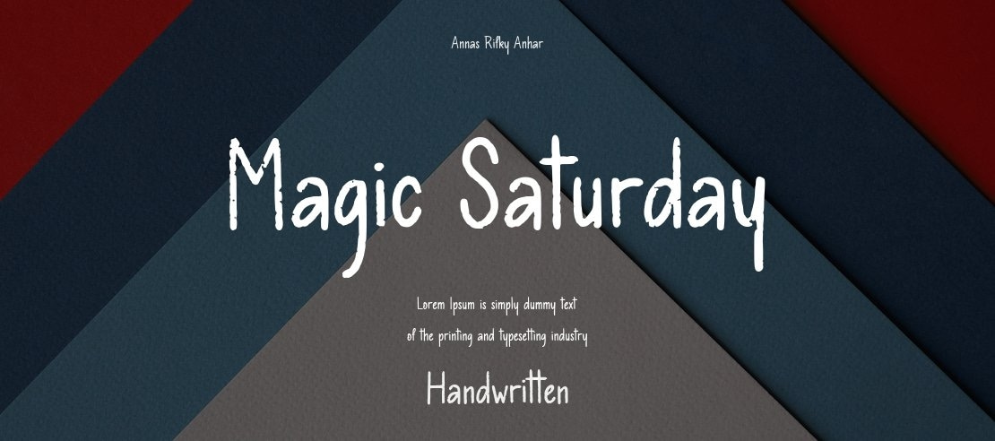 Magic Saturday Font