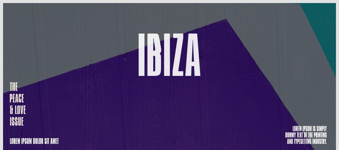 Ibiza Font Family