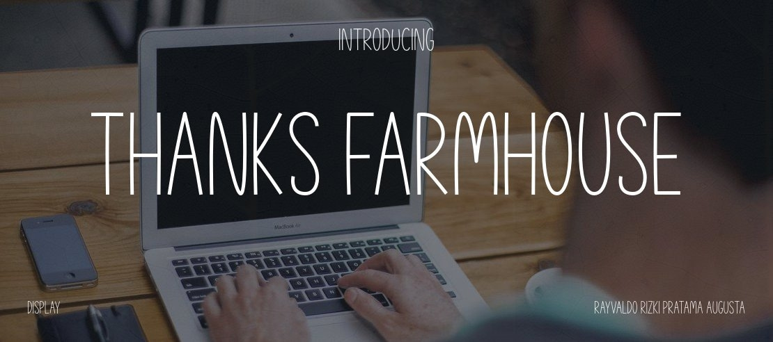 Thanks Farmhouse Font