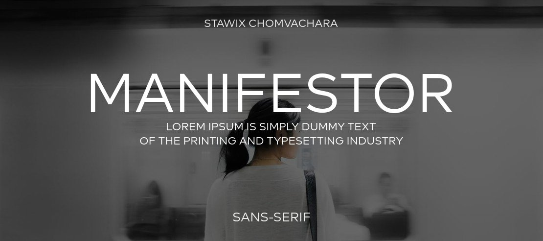 Manifestor Font