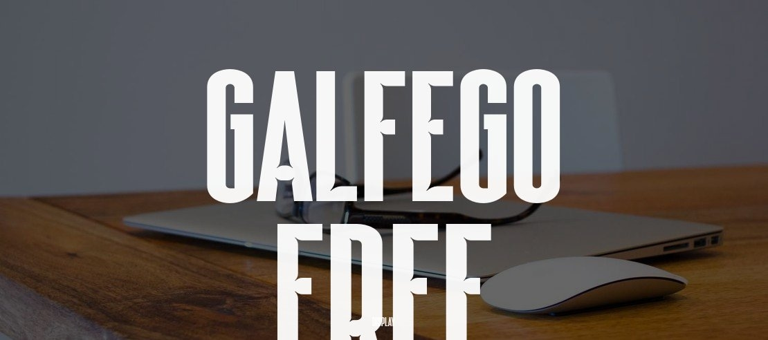 Galfego Free Font
