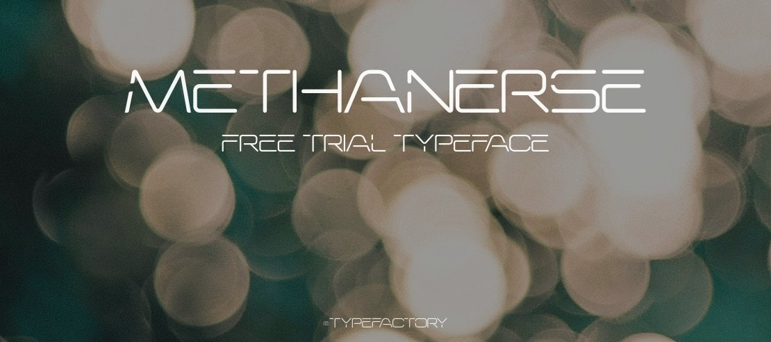 METHANERSE Free Trial Font