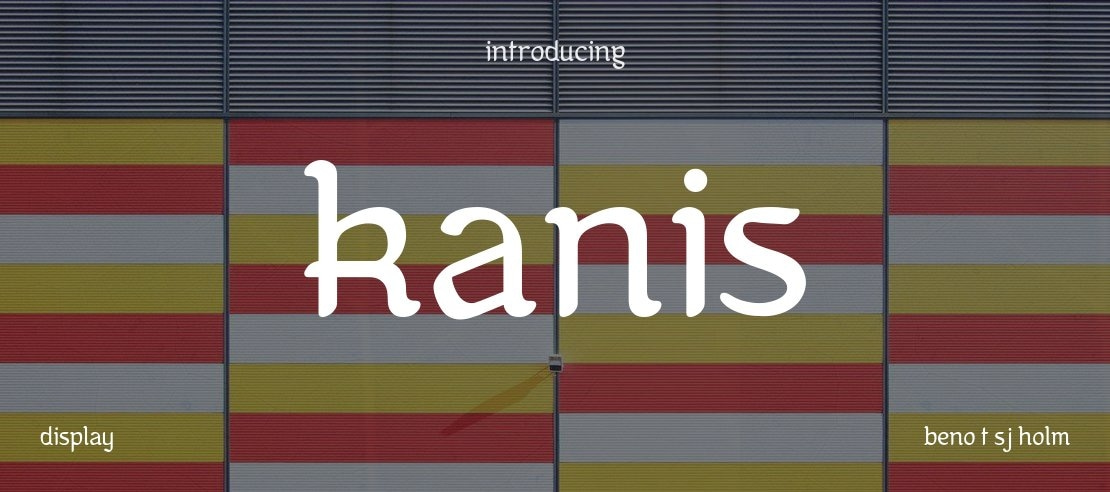 Kanis Font