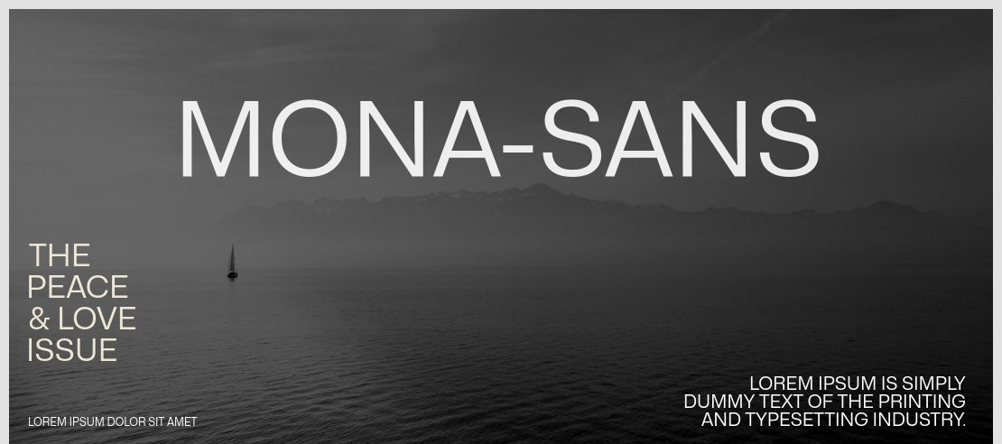 Mona-Sans Font Family