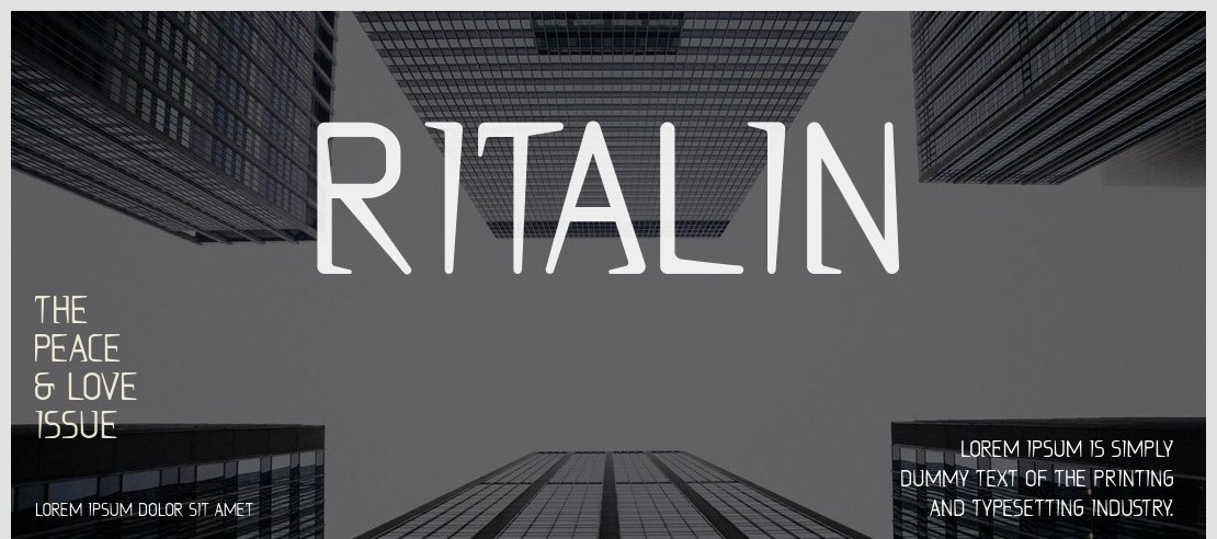 Ritalin Font Family