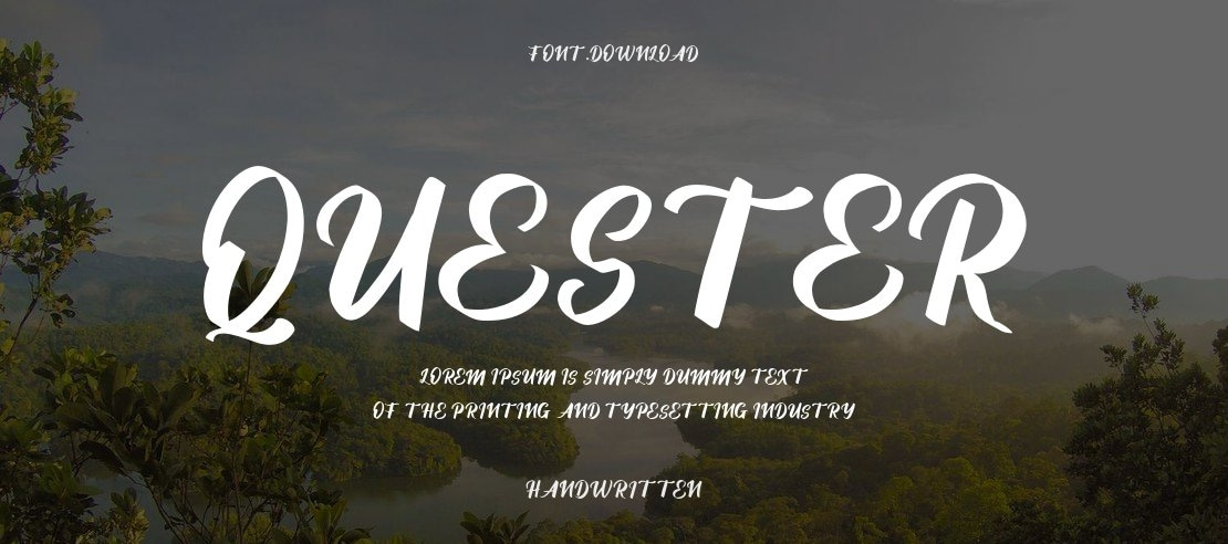 Quester Font