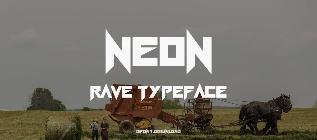 Neon Rave Font Family