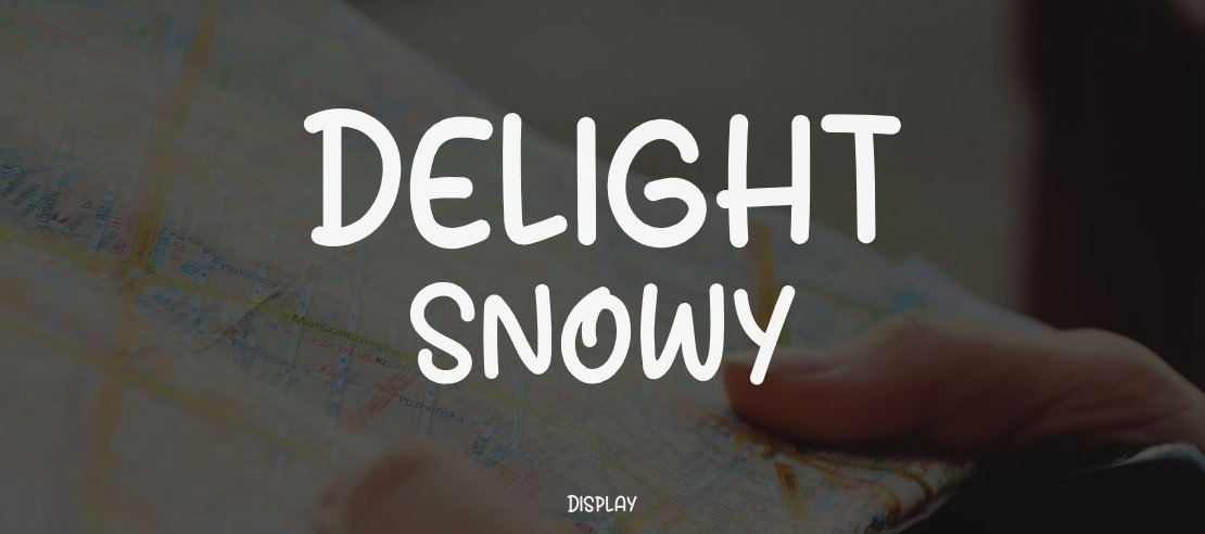 Delight Snowy Font
