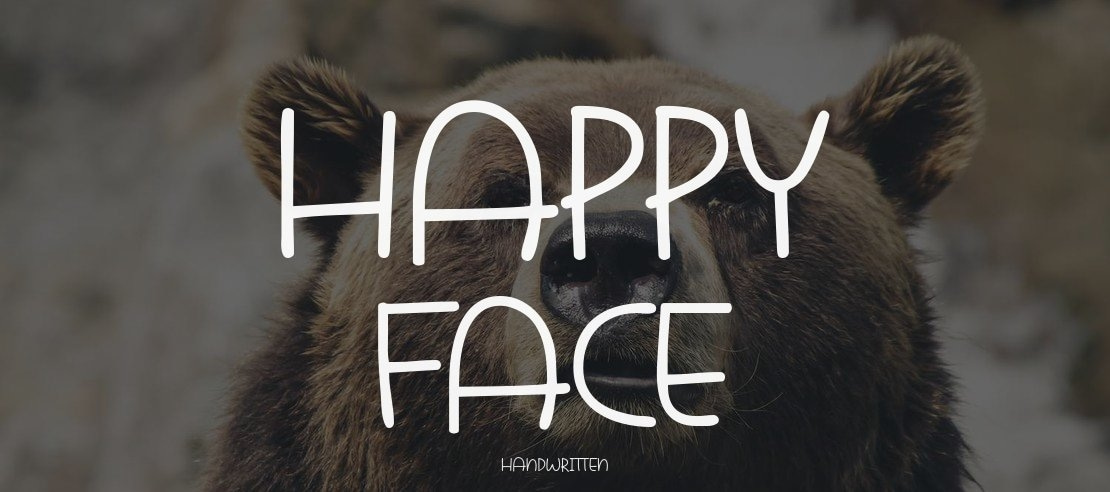 Happy Face Font