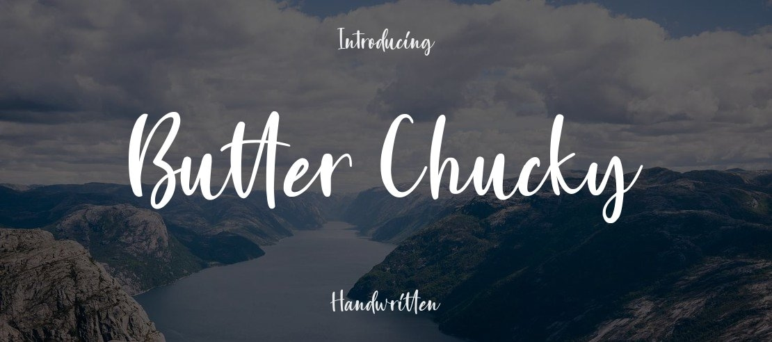 Butter Chucky Font