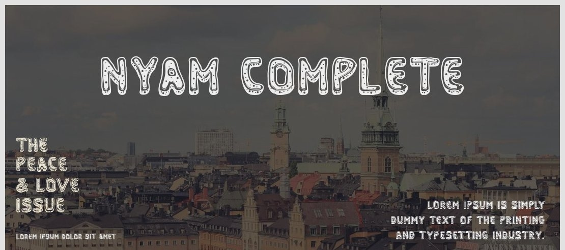 Nyam Complete Font