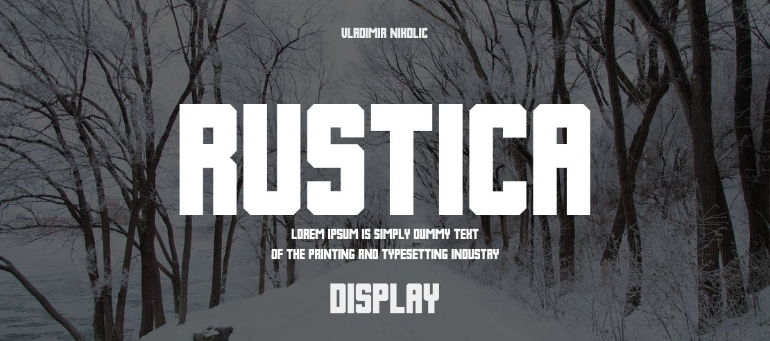 Rustica Font