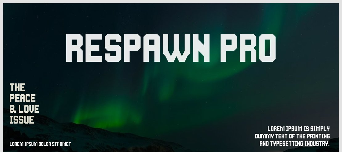 Respawn Pro Font