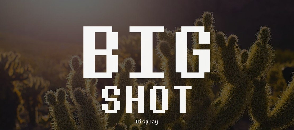 BIG SHOT Font