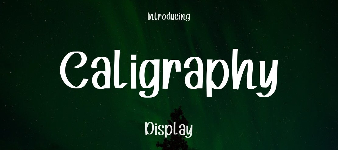 Caligraphy Font